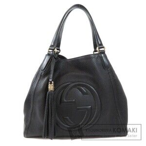 Gucci Soho Interlocking GG Handbag Calfskin